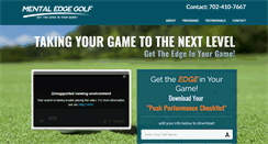 Desktop Screenshot of mentaledgegolf.com